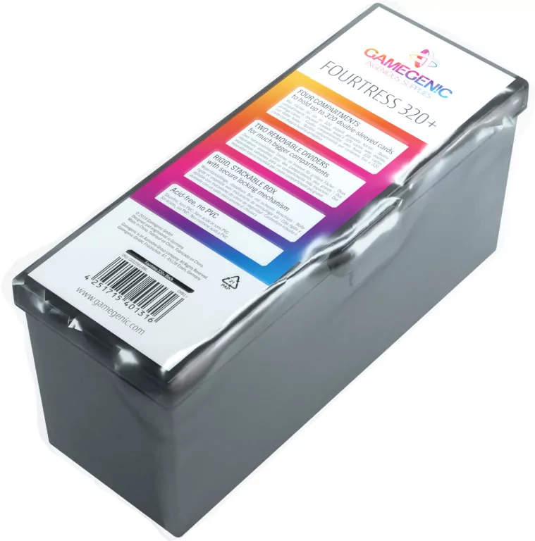 Gamegenic: Fourtress 320+ Black - tantis.pl