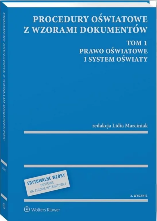 Procedury oświatowe z wzorami dokumentów. Tom 1 - tantis.pl