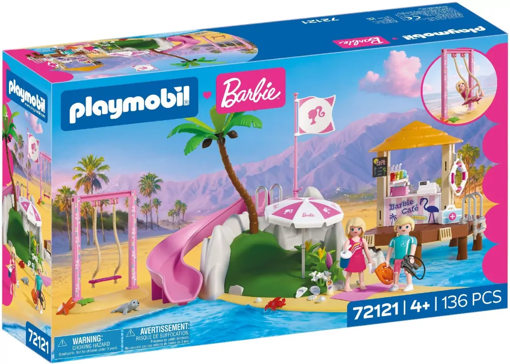Playmobil PLAYMOBIL Barbie Kawiarnia na plaży 72121 - tantis.pl