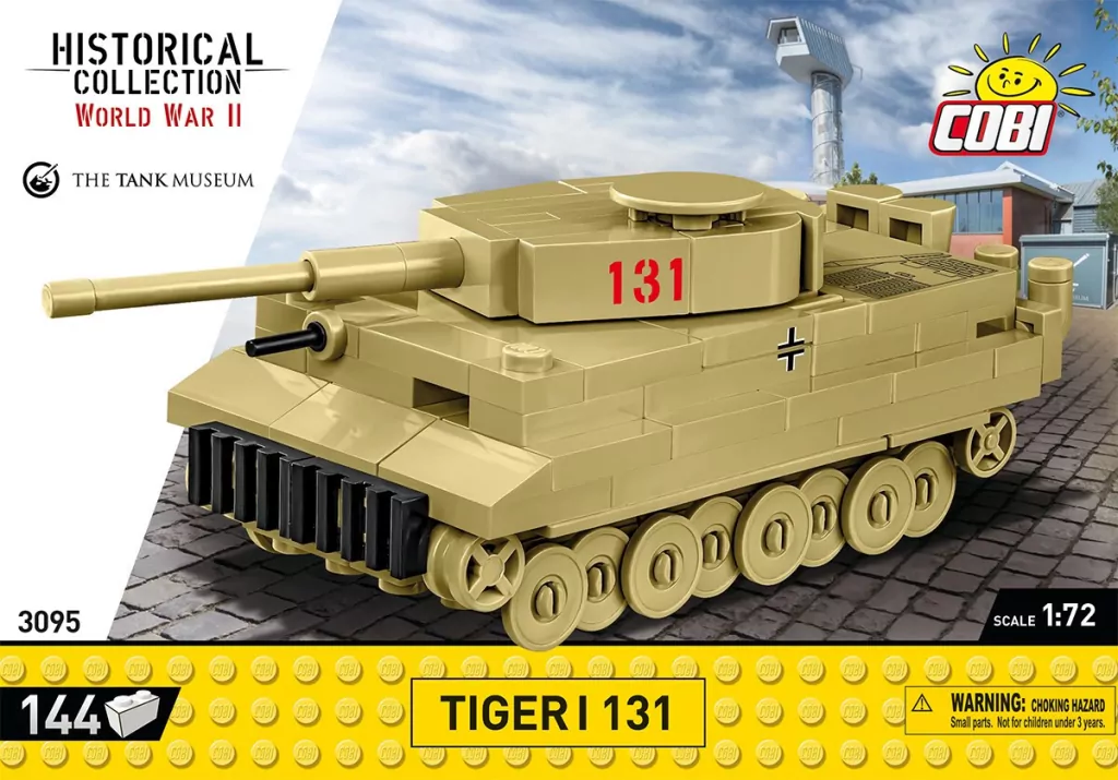 Cobi. Historical Collection World War II Tiger I 131 - tantis.pl