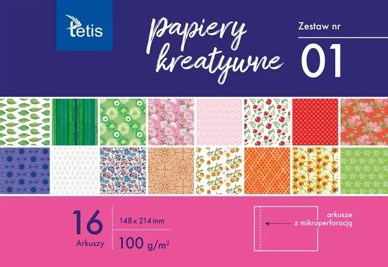 Papiery kreatywne A5/16K - tantis.pl