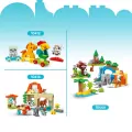 LEGO® Duplo. Rodziny dzikich zwierząt: pingwiny i lwy. 10442 - tantis.pl