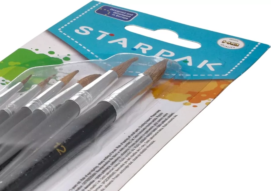 Zestaw 6 pędzli - tantis.pl