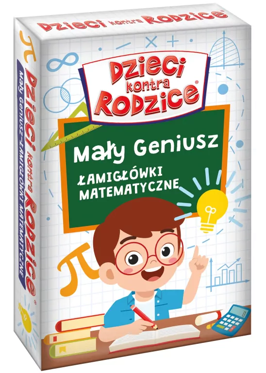 Mały geniusz. Łamigłówki matematyczne. Dzieci kontra Rodzice - tantis.pl