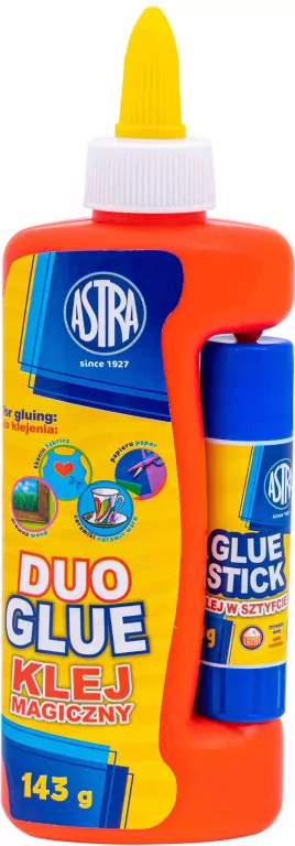 Klej magiczny w płynie 143g + w sztyfcie 8g ASTRA - tantis.pl
