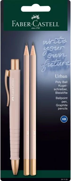 Długopis Poly Ball Urban pale rose +2 ołówki - tantis.pl