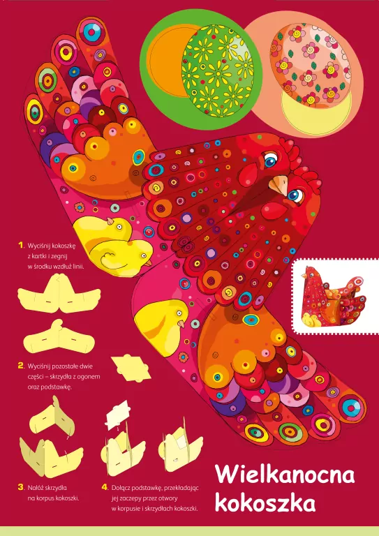 Ozdoby wielkanocne. Wycinanki - tantis.pl