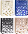 Torebka ozdobna 18x23x8cm hot-stamp mix ROZETTE. 1 sztuka - tantis.pl