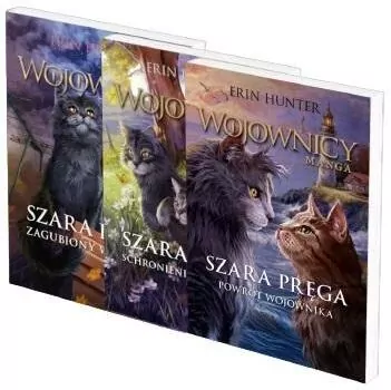 Pakiet: Wojownicy. Szara pręga. Części 1-3 - tantis.pl
