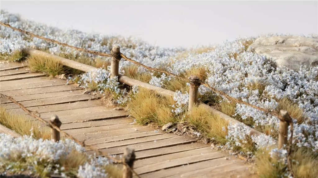 Gamers Grass: Light Blue Lilac Flowers - tantis.pl
