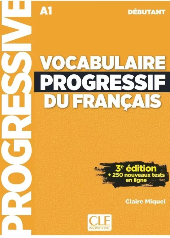 Vocabulaire progressif du français débutant A1 + nagrania audio online - tantis.pl