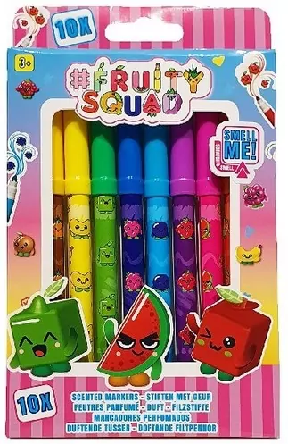 Fruitysquad. Pachnące pisaki, 10 sztuk - tantis.pl