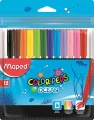 Maped. Flamastry Colorpeps Ocean, 12 kolorów - tantis.pl