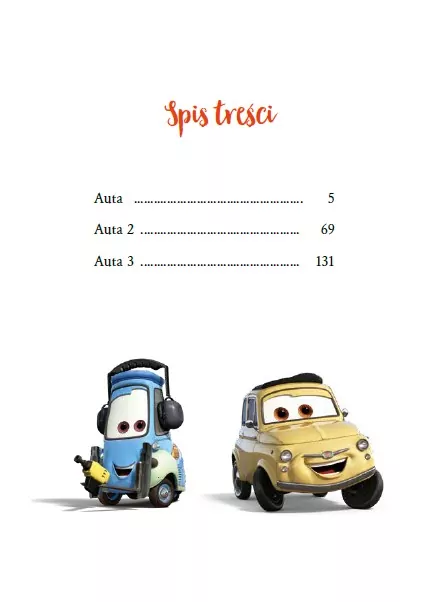 Moje opowieści. Auta. Disney Pixar - tantis.pl