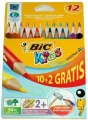 Kredki Eco Evolution Triangle 10+2 kolory - tantis.pl