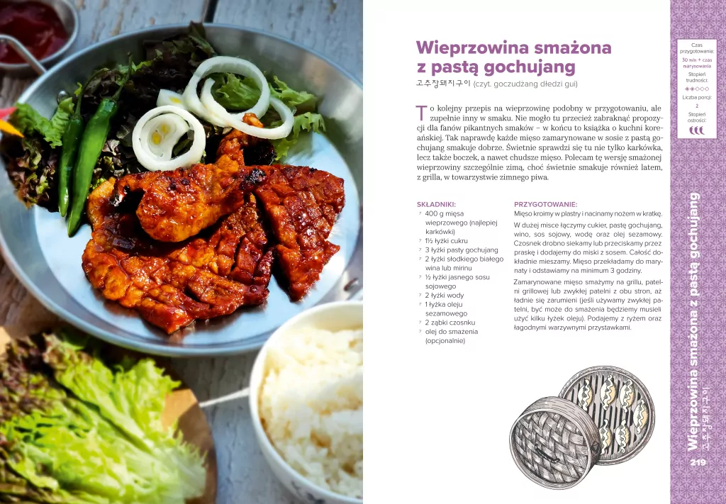 Pierogi z kimchi. Kulinarna podróż po Korei - tantis.pl