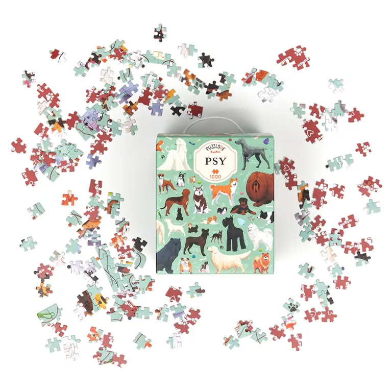 CzuCzu. Puzzlove. Psy. 1000 el. - tantis.pl