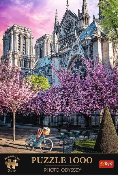 Puzzle 1000. Katedra Notre-Dame w Paryżu. 10858 - tantis.pl