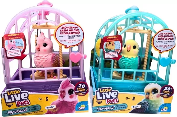 Little Live Pets Mój Prawdziwy Ptaszek - tantis.pl