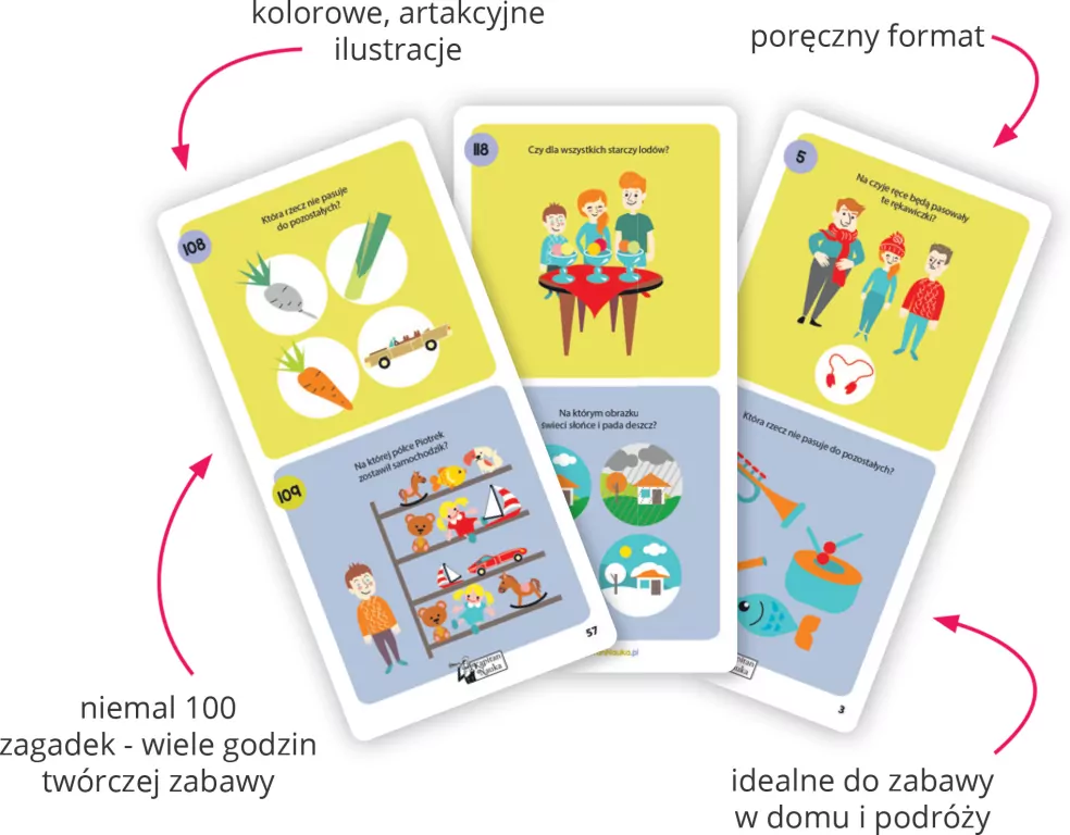 Hip, hip, hurra! Zagadki obrazkowe - tantis.pl