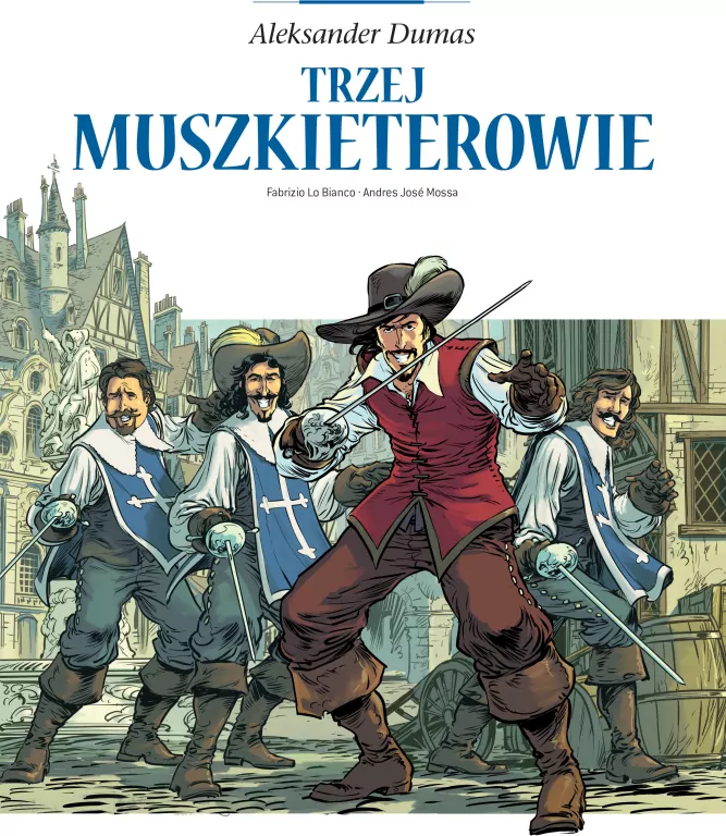 Trzej muszkieterowie. Adaptacje literatury - tantis.pl