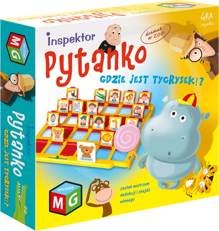 Inspektor Pytanko. Gdzie jest Tygrysek - tantis.pl