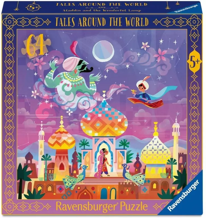 Puzzle dla dzieci: Magiczna lampa Alladyna 64el - tantis.pl
