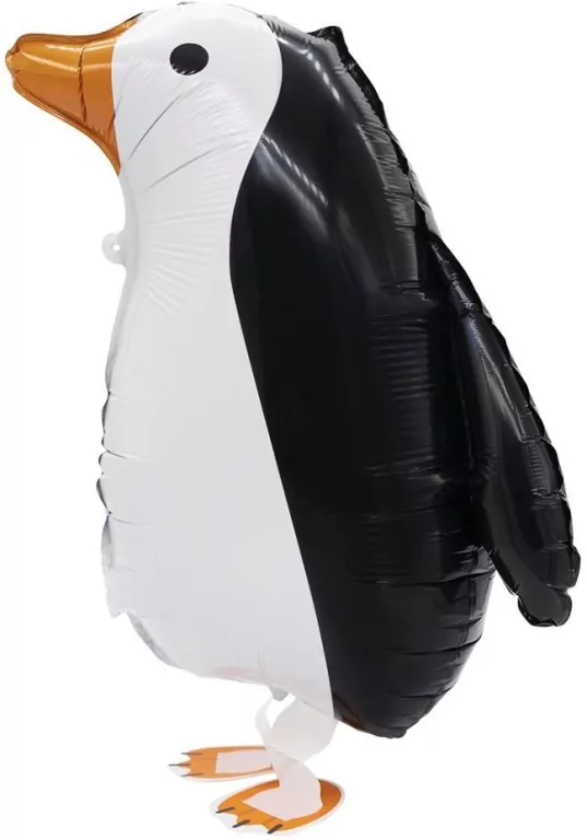 Balon foliowy chodzący pingwin 57x47cm - tantis.pl