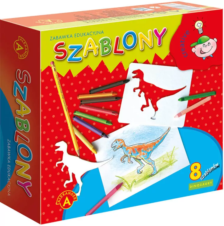 Szablony. Dinozaury - tantis.pl