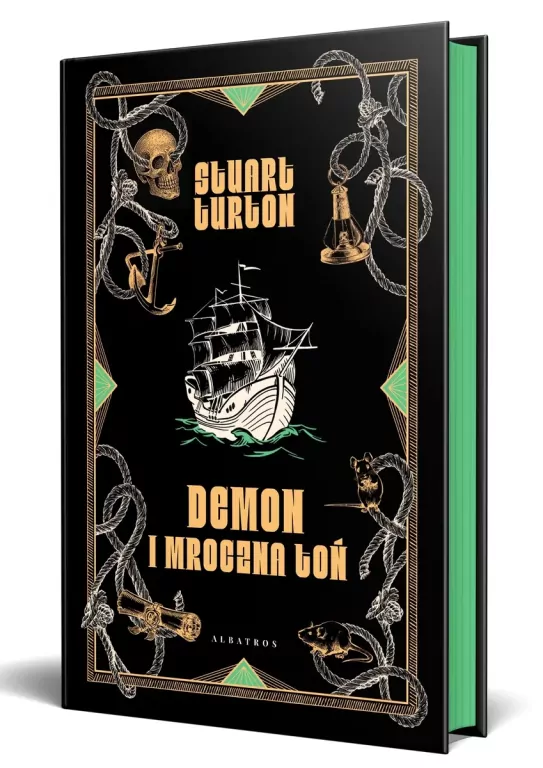 Demon i mroczna toń (barwione brzegi) - tantis.pl