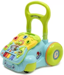 Chodzik edukacyjny niebieski