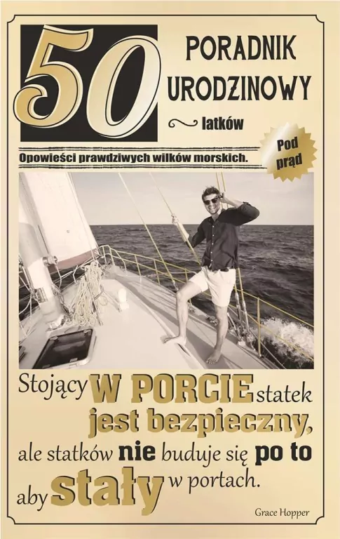Kartka okolicznościowa Urodziny 50 U18 - tantis.pl