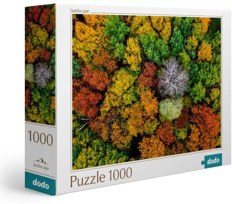 Puzzle 1000 Dzembronya village. Ukraine - tantis.pl