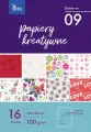 Papiery kreatywne. 16 arkuszy. Zestaw nr 09 - tantis.pl