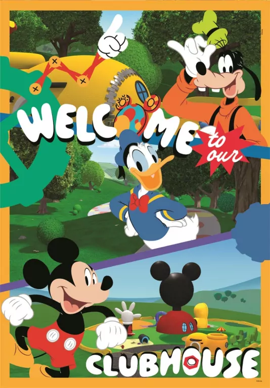 Puzzle 60 Mickey Mouse Clubhouse - tantis.pl