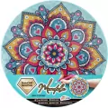 Diamentowa mozaika Diamentowe malowanie Mandala niebieska 30cm 260016N - tantis.pl