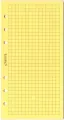 Wkład do organizera ST/kratka, żółta - tantis.pl