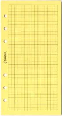 Wkład do organizera ST/kratka, żółta