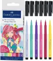 Pisaki Pitt Artist Pen Manga Shojo 6szt - tantis.pl