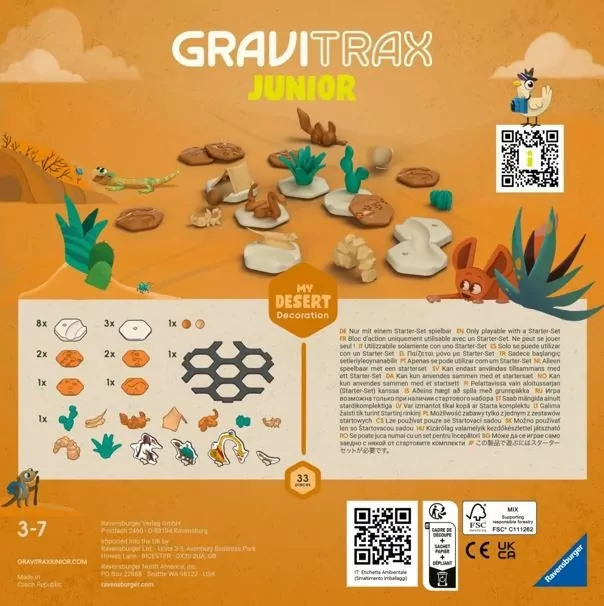 Gravitrax Junior - zestaw uzupełniający Pustynia - tantis.pl