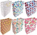 Torebka ozdobna matowa 32x42x14cm mix FRESH - tantis.pl
