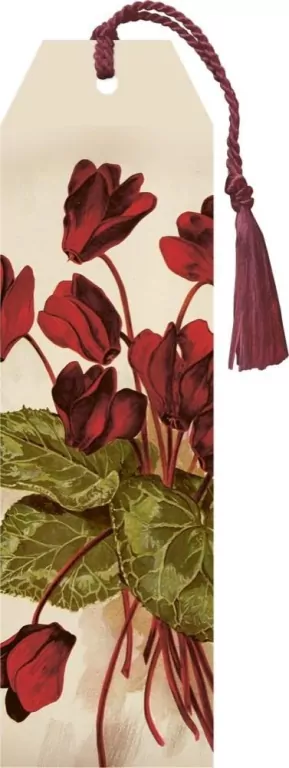 Zakładka 158 ze wstążką Cyklameny - tantis.pl