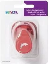 Dziurkacz ozdobny średni 17mm delfin