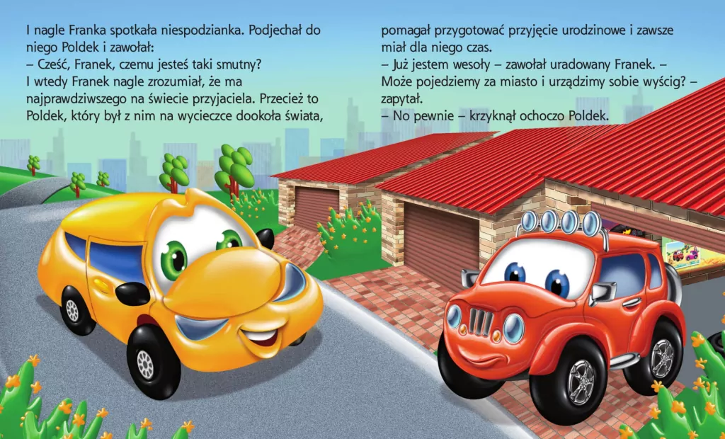 Najlepszy przyjaciel. Samochodzik Franek - tantis.pl