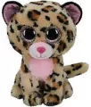 Beanie Boos Livvie. Różowy leopard 24 cm - tantis.pl