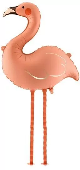 Balon foliowy Flaming 65x67cm koralowy - tantis.pl