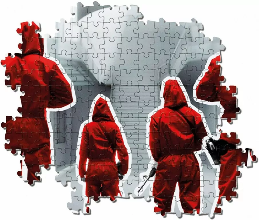 Puzzle 1000 La Casa de Papel Netflix 2 - tantis.pl
