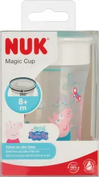 NUK. Magic Cup. Kubek 230 ml. 8 miesięcy. Świnka Peppa