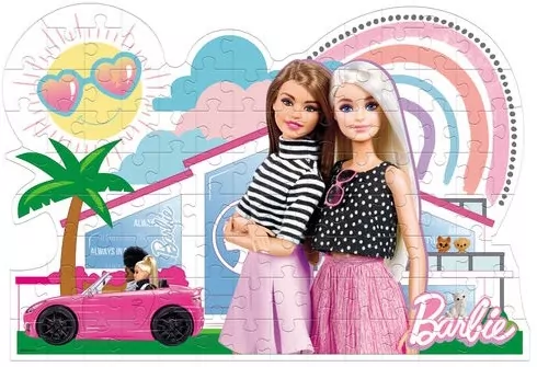 Puzzle 104 Wyjątkowa kolekcja Barbie - tantis.pl