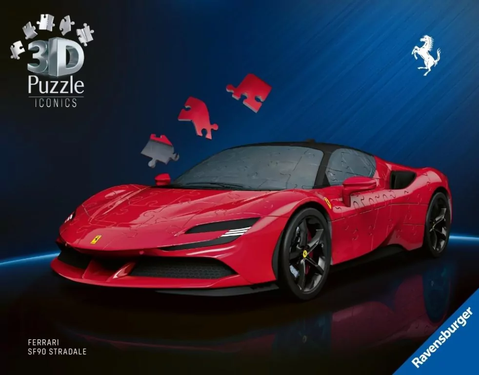 Puzzle 3D Iconics Ferrari Stradale 108el - tantis.pl